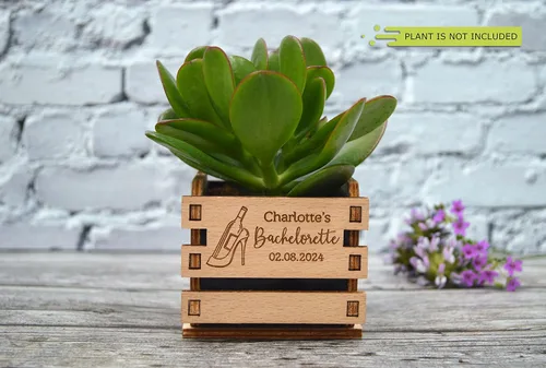 Miniatura 6 de Regalos de despedida de soltera - Regalos de despedida de soltera para damas de honor - Decoración de despedida de soltera - Mini maceta