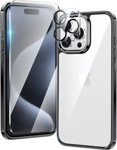 Miniatura 264 de FNTCASE Funda para iPhone 13 Pro-Max: Fundas magnéticas transparentes compatibles con Magsafe Slim anti amarillamiento protección contra caídas