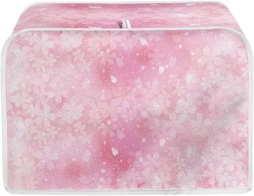 Miniatura 29 de Daisy Print 2 Slice Tostador Cover White Anti-Sputtering Pan Tostador Cover Cover Cover Dust Cover Pequeño Protector Lavable Electrodomésticos