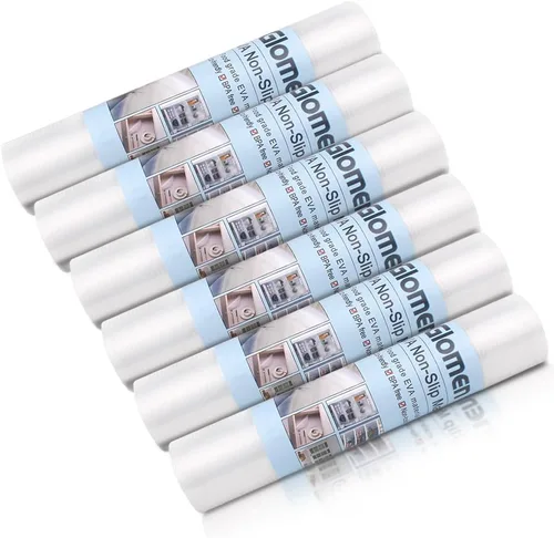 Miniatura 2 de Revestimiento para estantes, forro antideslizante para gabinete, lavable a prueba de aceite para armario de cocina, estantes, refrigerador