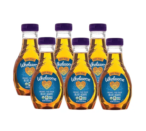 Miniatura 9 de Wholesome FT Agave azul orgánico 23.5oz, paquete de 6