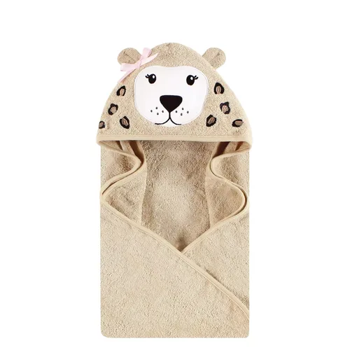 Miniatura 126 de Hudson Baby Toalla unisex de algodón con capucha con cara de animal para bebé, abeja amarilla, talla única Amarillo Bee
