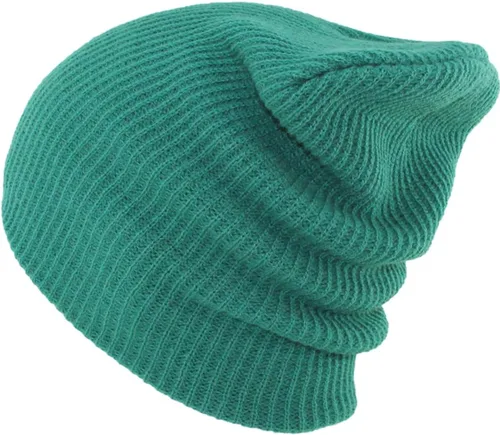 Miniatura 11 de KBETHOS Cómoda colección de gorros suaves y holgados de algodón de punto acrílico para invierno, cálido sombrero de esquí holgado unisex varios