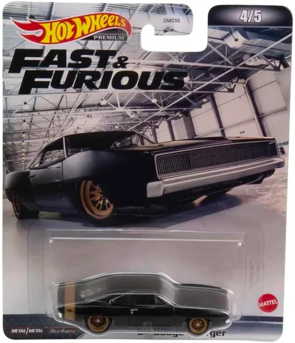 Hot Wheels Colección de entretenimiento retro de vehículos a escala 1:64 de películas Blockbuster, TV y videojuegos, réplicas icónicas para jugar o