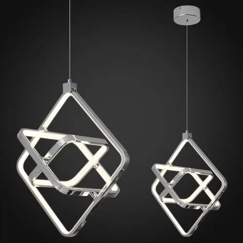 Miniatura 20 de Lámpara LED moderna con anillo dorado, lámpara colgante de 4000 K, regulable en altura ajustable, iluminación colgante para comedor, cocina, isla