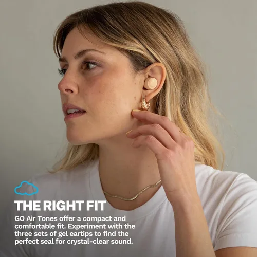 Miniatura 50 de JLab Go Air Pop+ Auriculares Verdaderamente Inalámbricos, Auriculares Intraaurales, Auriculares Bluetooth, 35H de Tiempo de Reproducción, Menta