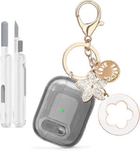 Miniatura 9 de Funda para Apple Airpods iPods Pro 3, fundas transparentes 2025 lindas mujeres, VISOOM Cute Air Pods Pro3 funda transparente para Airpods iPods Pro