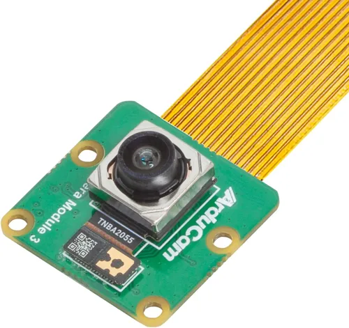 Arducam para Raspberry Pi Cámara Módulo 3, 12MP IMX708 120 ° (D) Gran angular Noir Pi Cámara V3
