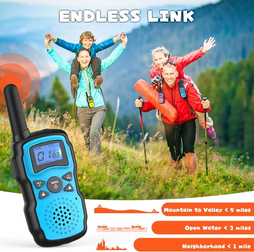 Miniatura 4 de Wishouse Walkie Talkies para niños recargable