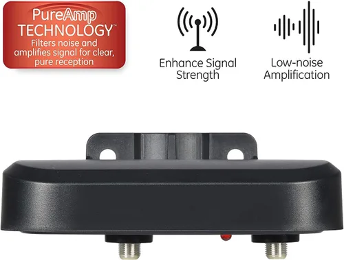 Miniatura 8 de PBD HDTV Preamplificador, amplificador de antena de TV, amplificador de señal digital HD VHF UHF, con filtro 4G 5G LTE, amplificador de señal