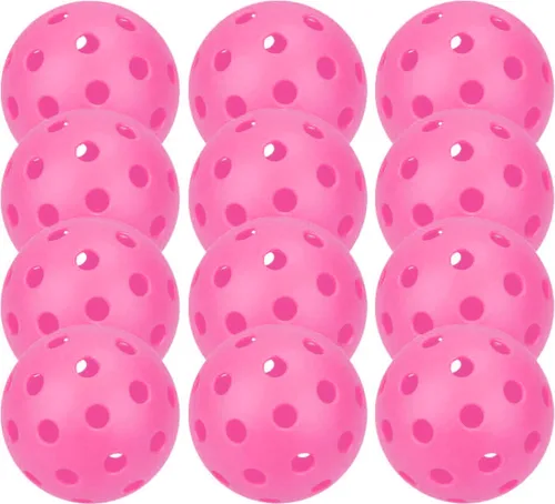 Miniatura 10 de Paquete de 6 pelotas de pickleball deportivas para exteriores - 40 pelotas de pickleball - Bolas de pickleball de EE. UU. aprobadas por USAPA