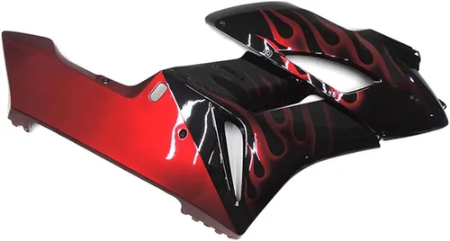 Miniatura 6 de Kit de carenado de plástico ABS apto para Honda CBR1000RR 2004 2005 carenados de inyección negro con carrocería de llama roja Strong & Durable ABS