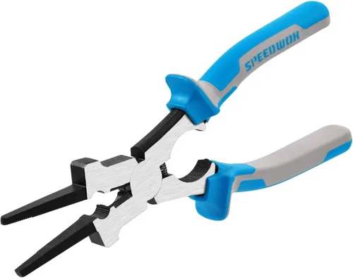 SPEEDWOX Alicates de soldadura MIG profesionales de 8 pulgadas, alicates de soldadura MIG, herramienta multifuncional, acero de alto carbono forjado
