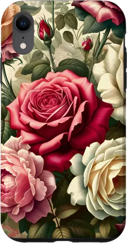Miniatura 23 de Funda con diseño floral para iPhone 11 Pro Max, diseño victoriano vintage