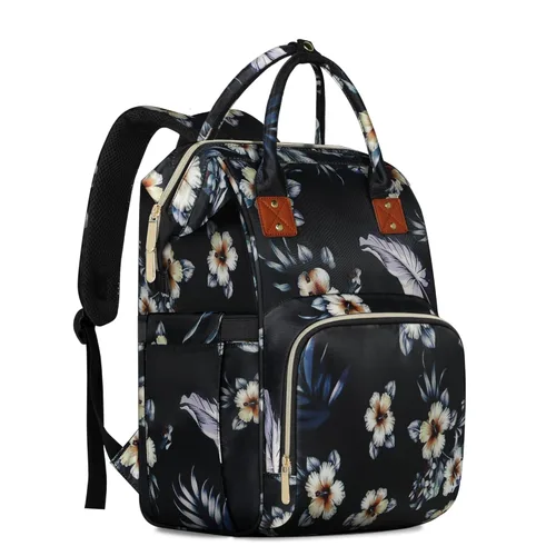 Miniatura 10 de Mochila para pañales Femuar, multifuncional, para maternidad, bolsa de pañales para bebés, de gran capacidad, para niñas y niños, mochila de viaje