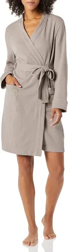 Miniatura 13 de Amazon Essentials Bata ligera de punto gofre de longitud media para mujer (disponible en tallas extragrandes)