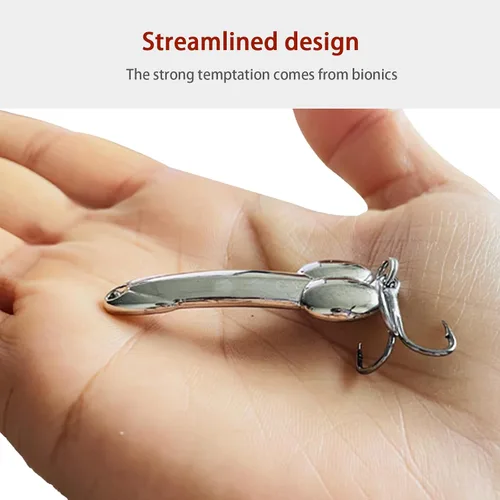 Miniatura 4 de 4Pcs Funny Fishing Lures, Top Water Bass Fishing Lure, Bass Fishing Gear Spinner Baits Freshwater Saltwater Fish Equipment Fish Hook Gift for
