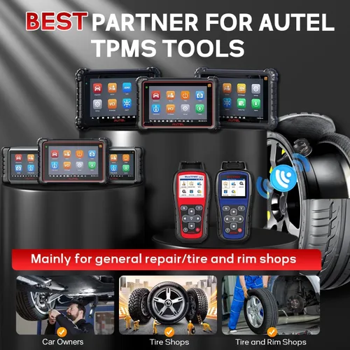 Miniatura 5 de Autel Sensores TPMS, MX-Sensor 2 en 1 (315 MHz+433 MHz), sensor de presión de neumáticos universal a presión de neumáticos a presión de nivel OE