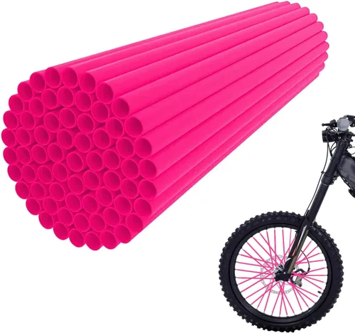 Miniatura 10 de JFG RACING protectores de plástico para radios de bicicleta o motocicleta, Negro