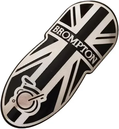 Miniatura 9 de Brom-ptons - Calcomanías de aluminio para cabeza de bicicleta, calcomanías para BMX, marco frontal de bicicleta, accesorios de ciclismo de vapor