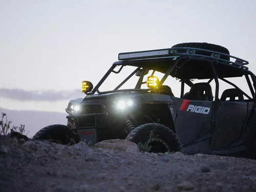 Miniatura 4 de Rigid Industrias – Adapt XP Extreme Powersports - Luz LED con 3 zonas de iluminación óptica, luces de conducción, luces LED, luces de conducción