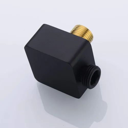 Miniatura 3 de Codo de suministro de pared de latón, conector de manguera de ducha cuadrado G1/2 pulgadas, salida de agua de unión montada en la pared para ducha