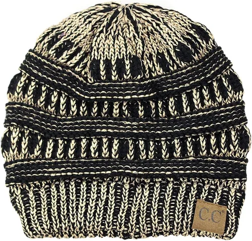 Miniatura 77 de C.C Trendy Warm Chunky Soft Stretch Cable Knit Beanie