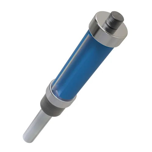 Kreg Broca de corte al ras con vástago de 1/4 de pulgada - Cortador de punta de carburo - Herramienta de recorte de doble rodamiento - Broca de
