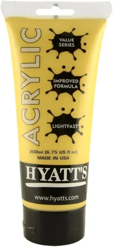 Miniatura 63 de Hyatt's Alizarine - Pintura acrílica carmesí Tubo de pintura acrílica de 2.5 fl oz de grado artístico Secado rápido y pintura no tóxica