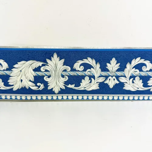 Miniatura 6 de Moyishi Papel de pared 3D de peonía real de 16.4 ft, fácil de aplicar (azul oscuro)
