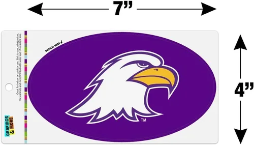 Miniatura 4 de GRAPHICS & MORE Ashland University Logo Automotriz Coche Refrigerador Locker Vinilo Euro Oval Imán