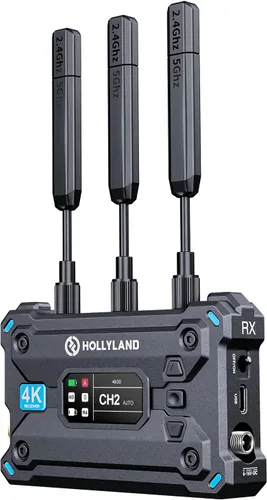 Miniatura 9 de Hollyland Pyro S TX - Transmisor de video inalámbrico HDMI SDI 4K30/1080p60 400m de largo alcance 50ms de latencia hasta 4 receptores, salto