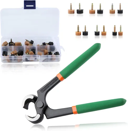 Miniatura 8 de Alicates de corte de extremo de 6 pulgadas, alicates para extractor de uñas, alicates de carpintero con asas de PVC, alicates para quitar uñas