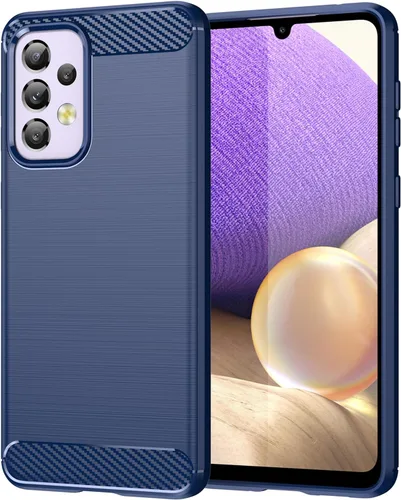 Miniatura 122 de Funda EUAGVQY para Samsung A70 Galaxy A70, Funda de Fibra de Carbono de TPU Blanda Antideslizante Duradera y Ligera, Funda Protectora para Samsung