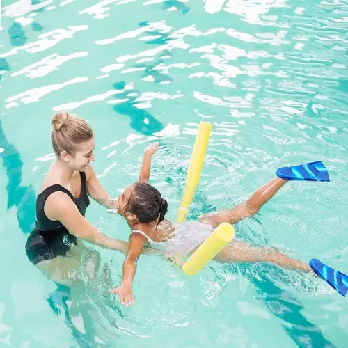 Miniatura 7 de Gugmoy Kids Swim Fins,Comfortable Silicone Flippers for Swimming and Diving,Size Suitable Beginners Kids Girls Boys Adults