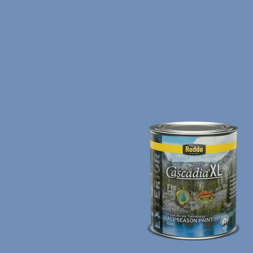 Miniatura 118 de Rodda Paint CASCADIA XL - Pintura satinada e imprimación para exteriores en uno, cuarto de galón, ancla