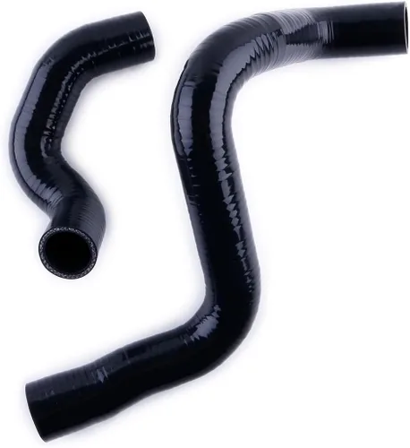 JOIUYOLJ Kit de manguera de radiador de refrigerante de silicona de 3 capas para ASTRA ZAFIRA GSI SRI Z20LET 2.0T TURBO (negro)
