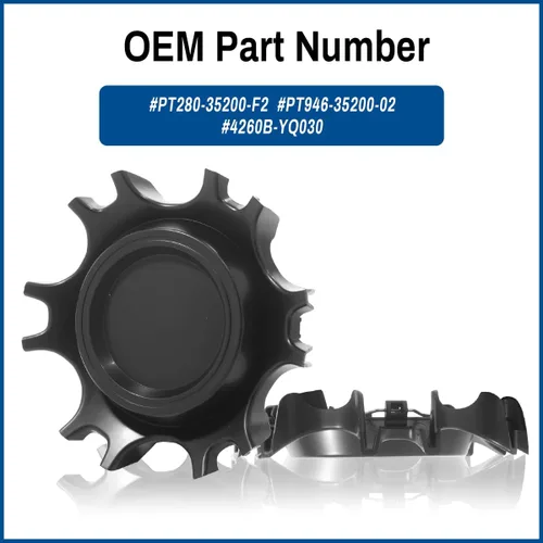 Miniatura 4 de para tapones centrales de rueda Toyota Tacoma 2019-2023 de 16 pulgadas con 6 radios PT946-35200-02 4260B-YQ030, tapones de rueda de 4