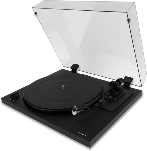 Miniatura 4 de Andover Audio SpinDeck 2 - Tocadiscos para reproducción de discos de vinilo, semiautomático, apto para principiantes con pies de aislamiento