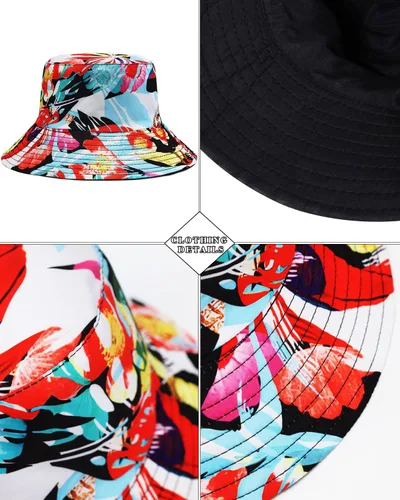 Miniatura 50 de TUNEVUSE Conjunto de camisas y pantalones cortos hawaianos para hombre, 2 piezas, trajes de playa con estampado de flores, traje tropical de verano