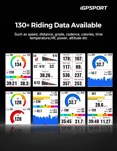 Miniatura 3 de iGPSPORT BSC300T Ordenador de bicicleta inalámbrico GPS, navegación GPS con pantalla táctil, mapas sin conexión, advertencia fuera de ruta, Pantalla