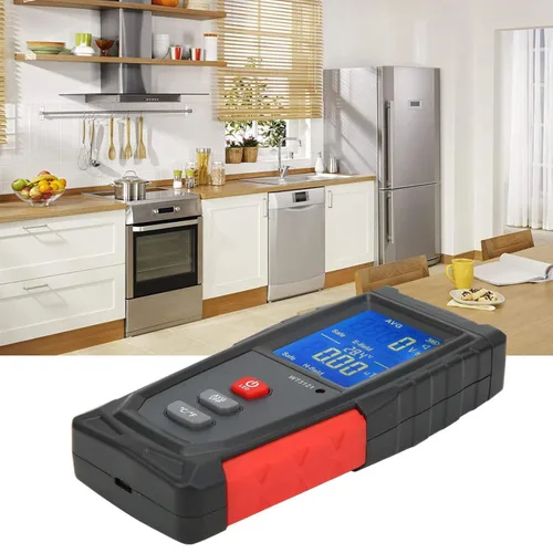Miniatura 9 de Probador de campo electromagnético del disfrute del verano, mini digital LCD del teléfono del hogar del ordenador del campo electromagnético