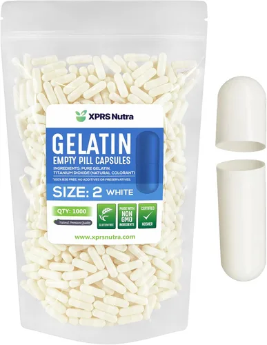 Miniatura 39 de XPRS Nutra Cápsulas vacías de tamaño 2 – 100 cápsulas vacías de gelatina – Pastillas de relleno de cápsulas de bricolaje – Cápsulas de gel de Multi