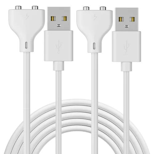Miniatura 7 de Cable de carga magnético USB DC de 0.197 in, cable de carga de repuesto, 2.6 pies (0.197 in/0.2 pulgadas)