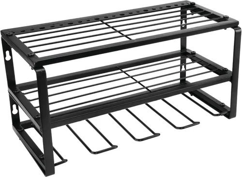 Miniatura 12 de Performance Tool W5196 Bandejas de almacenamiento grandes apilables de 4 piezas (9.25 x 6 x 5 pulg.)