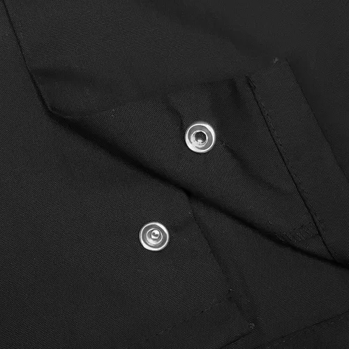 Miniatura 4 de ChefsCloset Camisa de cocina de malla con ventilación camisa de chef blanca con bolsillo
