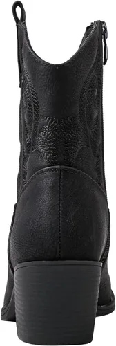 Miniatura 5 de GLOBALWIN Women's The Western Wear Fashion Cowboy Cowgirl Free Birds Country Concert Disco Outfits Low Heel Walking Boots For Ladies