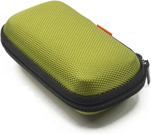 Miniatura 14 de Funda Rectangular Pequeña Rígida de EVA - Funda Portátil de Protección para Auriculares con Cremallera para Auriculares, Audífonos, Unidad Flash