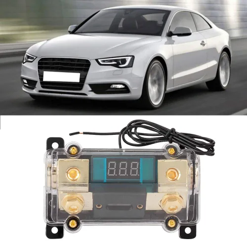Miniatura 4 de Soporte de corriente, pantalla digital para coche, soporte de potencia de audio estéreo de distribución de bloque de caja (150 A)