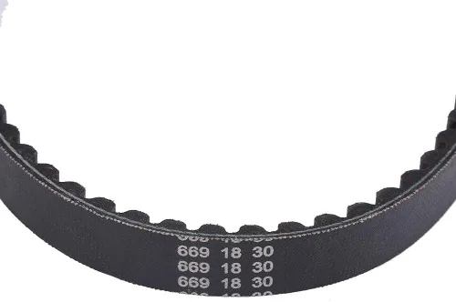 Miniatura 4 de Correa de transmisión de repuesto para grupo de piezas de motocicleta, correa de transmisión de goma negra para GY6 50CC 139QMB Scooter 669-18-30